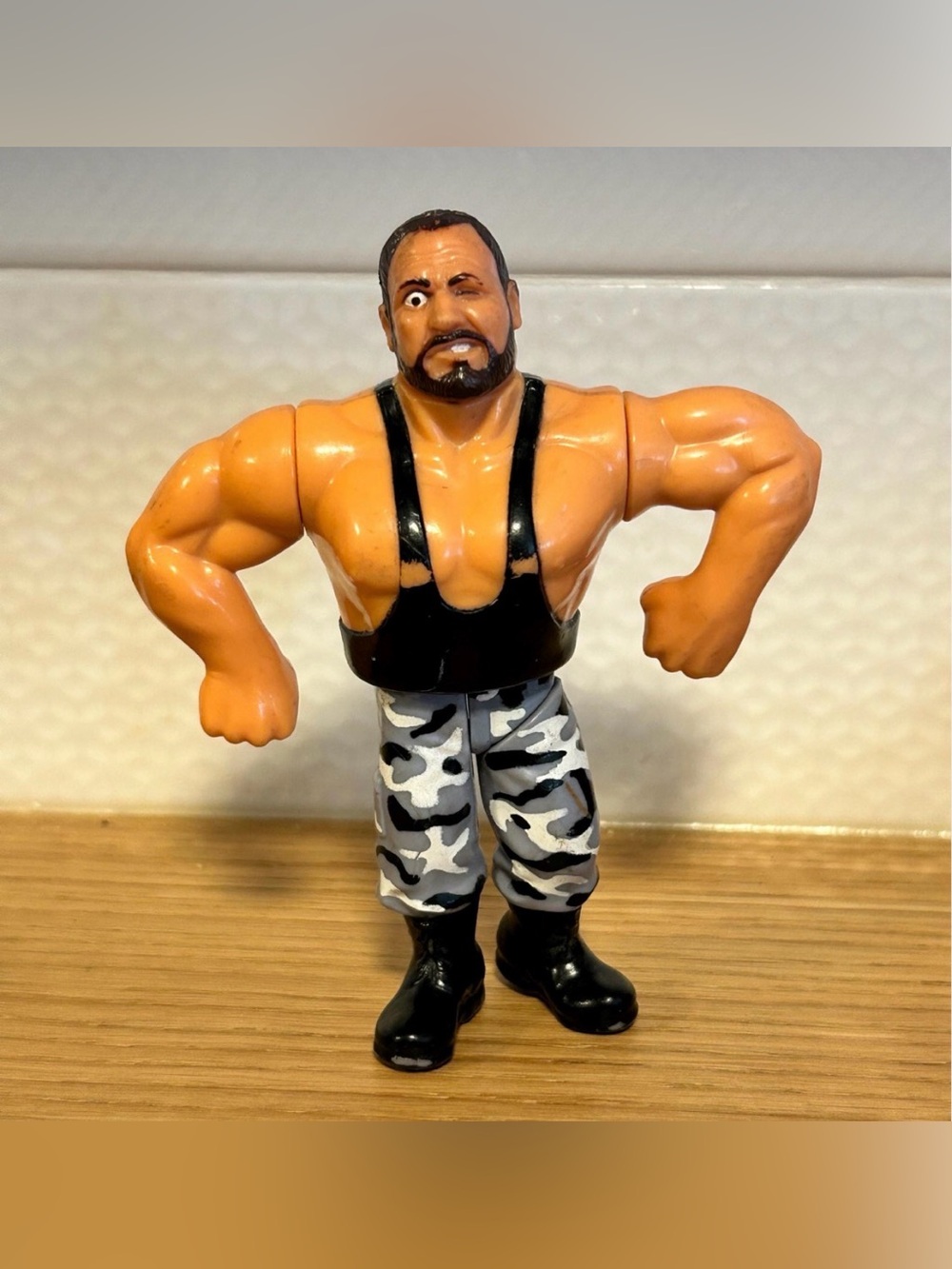 Vintage 1991 WWF/WWE Hasbro Bushwhacker Butch Action Figure